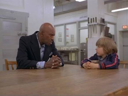 Scatman Crothers and Danny Lloyd in The Shining 