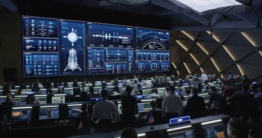 NASA headquarters in The Martian 2015 movie 