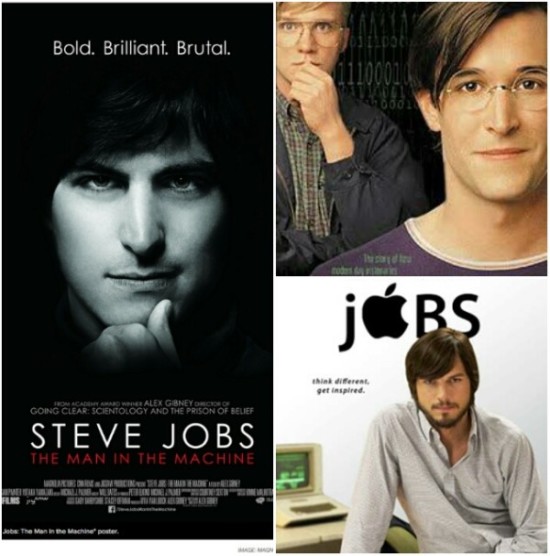 Movies on Steve Jobs as of 2015