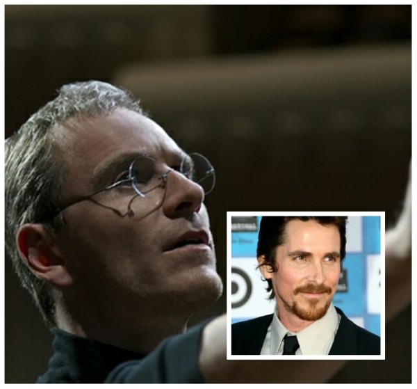 Christian Bale as Steve Jobs