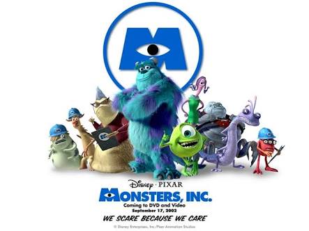 Monsters,Inc movie poster