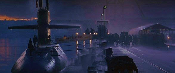 USS Alabama in Crimson Tide movie 