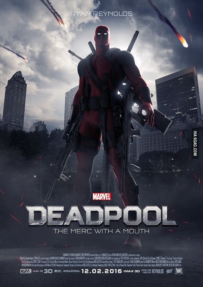 Deadpool 2016 Poster