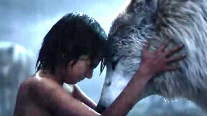 Mowgli and the Wolf