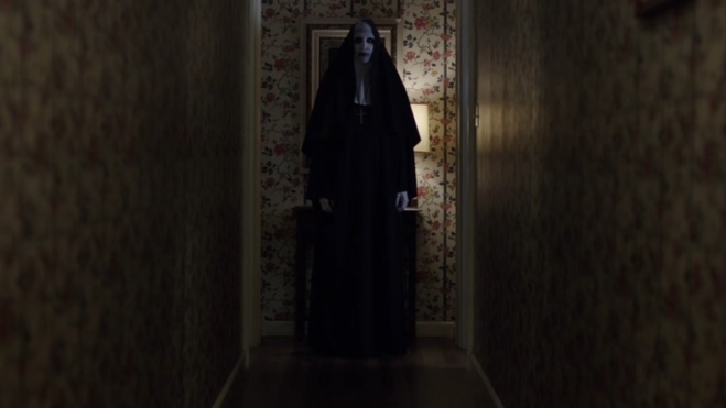 The Nun Demon in Conjuring 2 